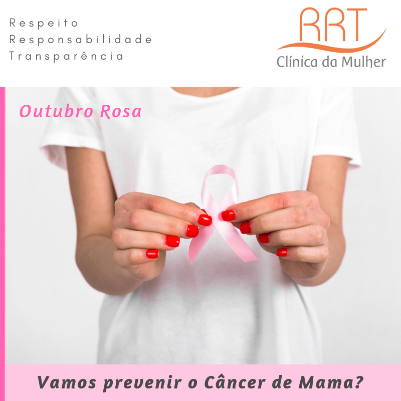 outubro rosa cancer de mama