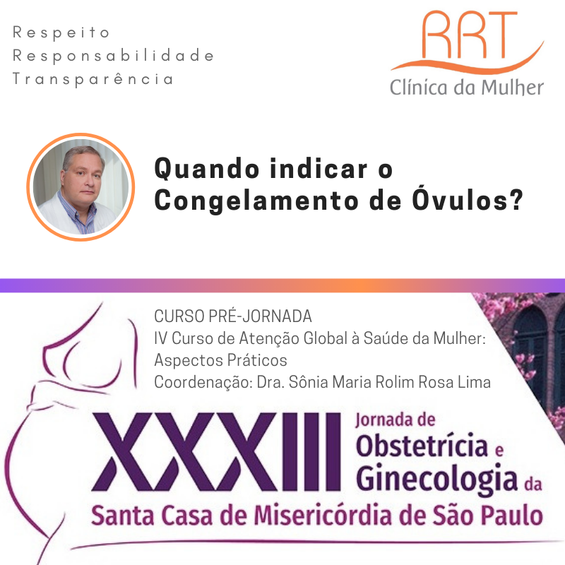 congelamento de óvulos evento jornada santa casa