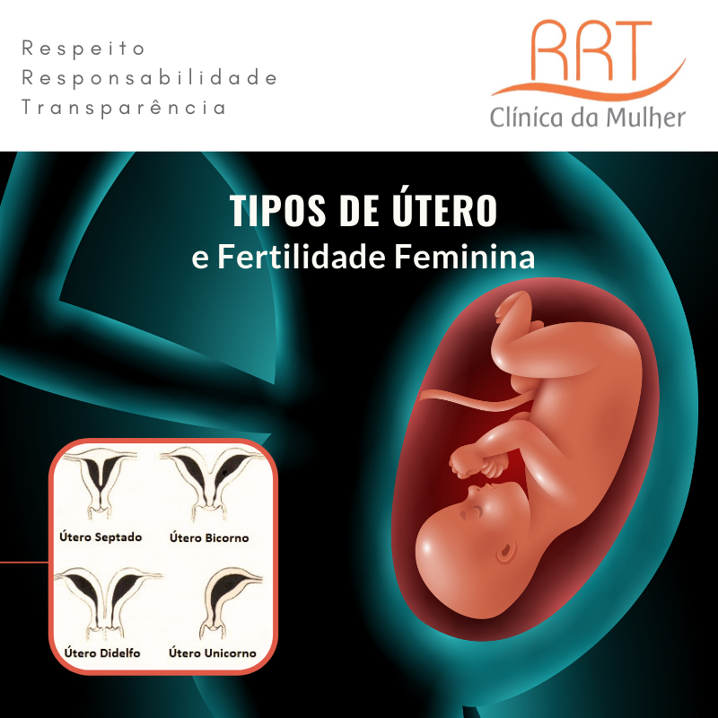 Quais são os tipos de útero